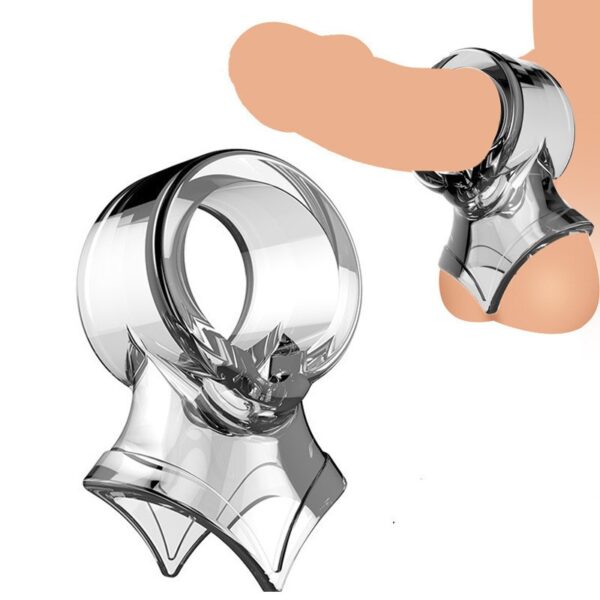 HA-845 pleasure-enhancing egg-locking and sperm-retaining ring for marital intimacy, delaying and repositioning ring for men's penises, adult products