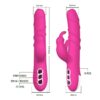 Yanai Y.LOVE Kalifa threaded silicone vibrator, Jade Rabbit clitoral adult product, sex toy dropshipping