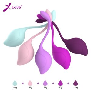 Yanai Y.LOVE Kegel Ball Exercise and Massage 2-in-1 Combination Ball Wireless Remote Control Adult Sexual Products