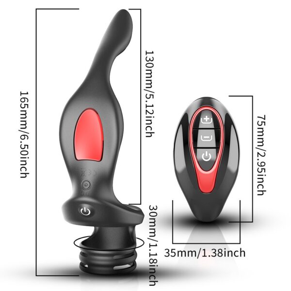 "Flying Bird Male Wearable Remote Control Locking Essence Ring Dual Vibration Dual Ring Adult Sexual Aids Vibration Ring"
