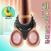 HA-857 Little Devil Four-Hole Silicone Locking Ring for Condom, Condom Locking Ring, Long-Lasting Ring, Scrotum Restraint Ring