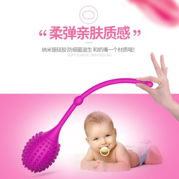 Postpartum women's private parts tightening dumbbell ball female exercise device adult sex toy one-piece drop shipping