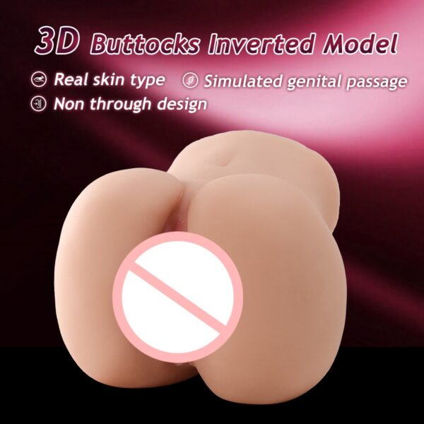 Seven-color fragrant cloth, Branqi male airplane cup masturbation device, double-passage famous device, vagina and buttocks inverted mold, adult product, drop shipping