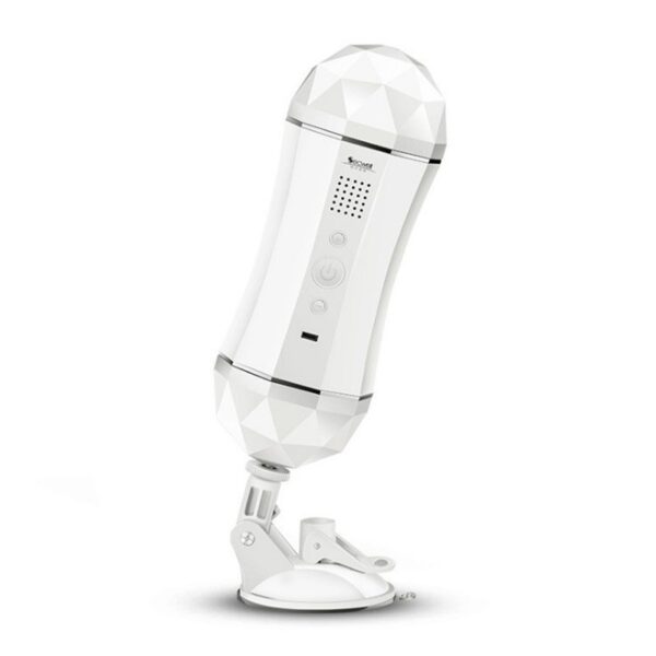"Charan Bodo and Youyou Airplane Cup - Male Automatic Smart Sounding Hands-Free Charging Airplane Cup for Masturbation"