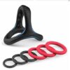 "Thousand Miles Bird" 10-piece set of shark silicone male condom with locking ring, foreskin ring, foreskin retractor ring, and adult sex products