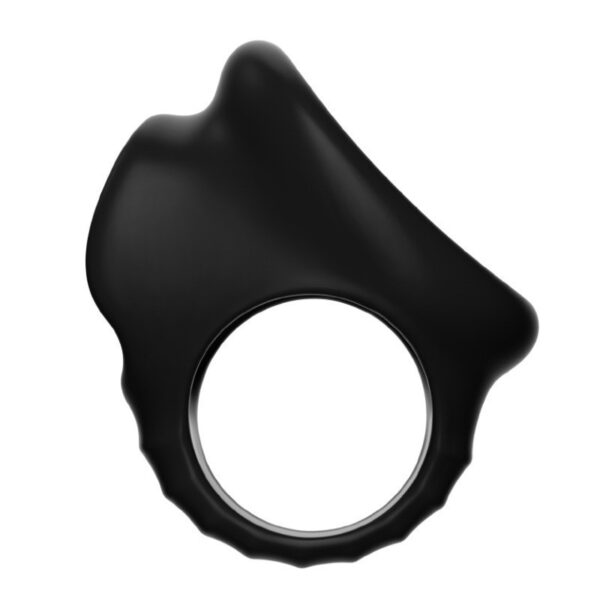 Non-vibrating silicone condom ring for men, featuring a four-hole physical ring design, designed for sexual pleasure
