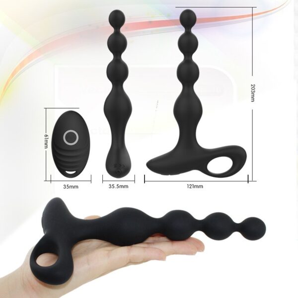 "Yanai Ylove prostate massager, anal plug, vibrating beads, self-pleasure device, adult sex toys, foreign trade"