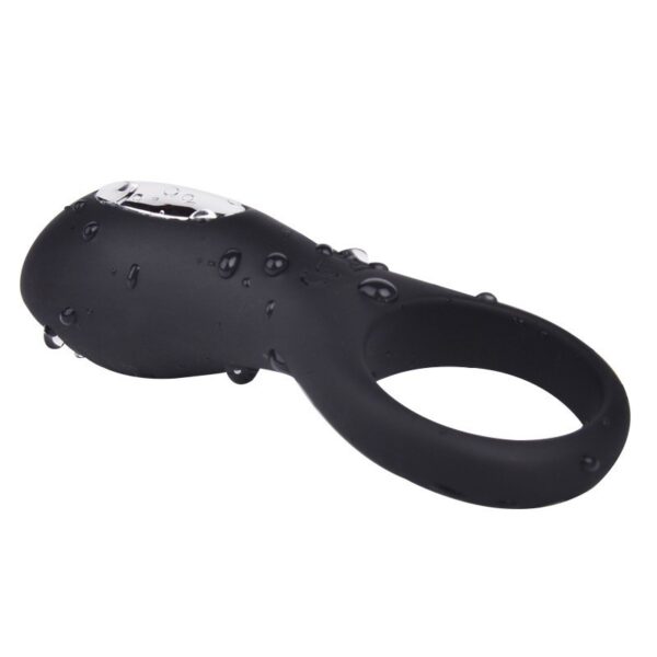 Men's wearable lock-controlled vibrating ring for marital intimacy, and women's self-pleasure device for adult entertainment