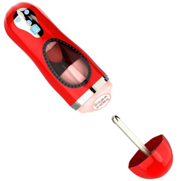 Wanle Night Battle Cup male airplane cup intelligent heating tongue licking deep throat interactive sound vibrating self-pleasure device manufacturer toy