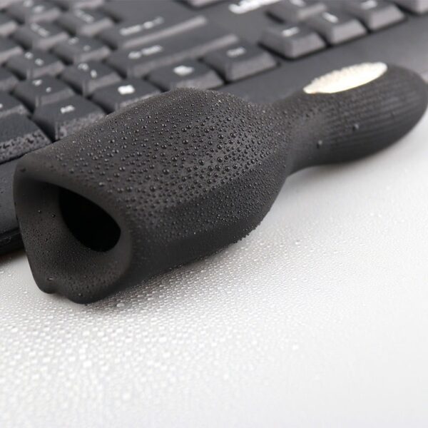 Tiece Lip and Tongue Training Device 12-Frequency, Male Vibrating Male Airplane Cup, Masturbation Aid, Adult Sexual Wellness Product