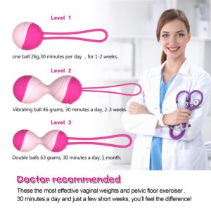 Yanai Y.LOVE Kegel Ball Exercise and Massage 2-in-1 Adult Sex Toy for Postpartum Women