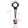 Weighted ring male exercise device, long-lasting endurance training device, non-vibrating masturbation device, adult sex toy