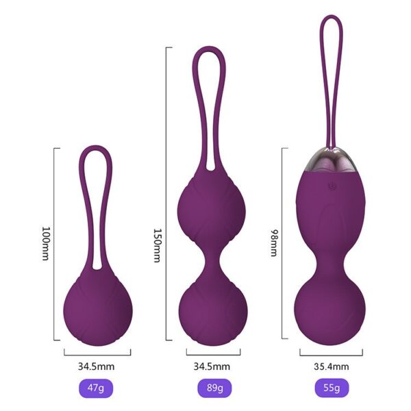 Yanai Y.LOVE Kegel Ball Exercise and Massage 2-in-1 Combination Ball Wireless Remote Control Adult Sexual Products