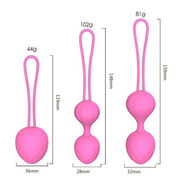 Yanai Wendy Y.OVE Kegel Ball Female Sexual Aids Postpartum Silicone Vaginal Dumbbell Pelvic Floor Massage Ball Delivery