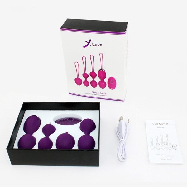 Yanai Y.LOVE Kegel Ball Exercise and Massage 2-in-1 Vaginal Exercise Sex Toy Drop Shipping