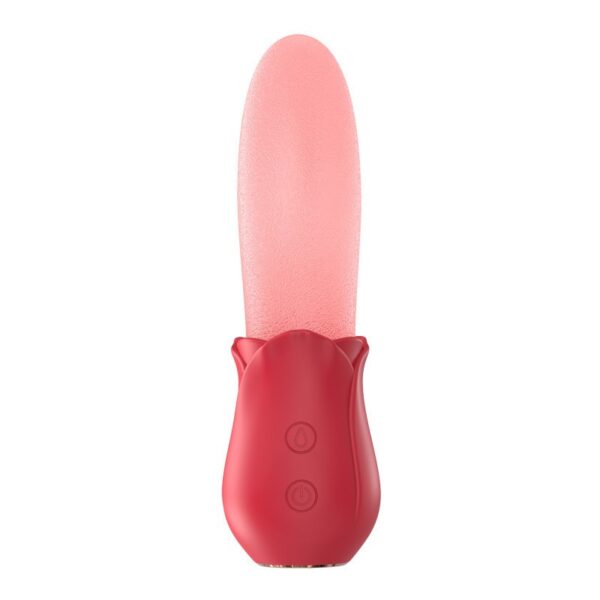 Mia's tongue licks vibrating egg, female use, teases G-spot, orgasm, self-pleasure device, adult pleasure product, drop shipping, cross-border