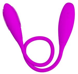 "Versatile Charming Shadow Women's Sexual Arousal Vibrating Small Jumping Egg for Masturbation, Dual Heads, 10 Frequency Modes, Adult Toy"