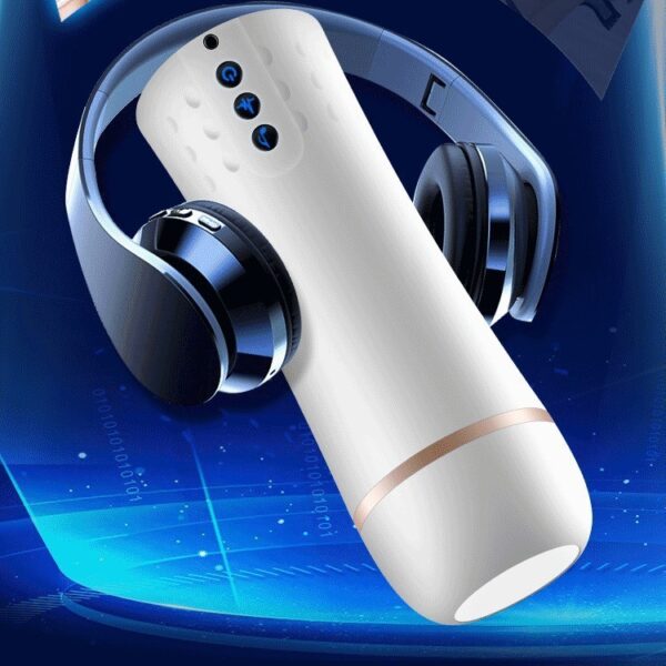 AK-47 sound-producing warming airplane cup male electric thrusting toy masturbation device adult product sex toy