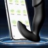 Huanai APP remote-controlled prostate massager, male anal plug, vibrating rod, masturbation device, adult sex toy
