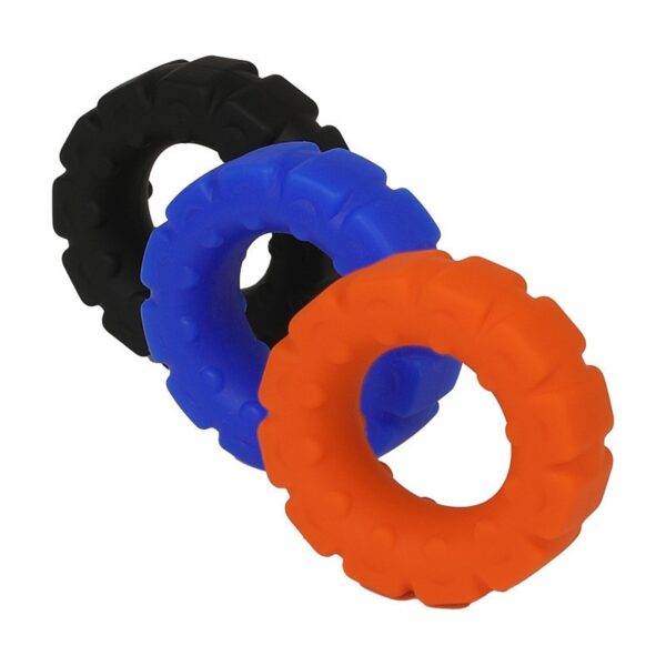 Men's liquid silicone dildo ring, tire ring, lock ring, adult couple sex toy for men