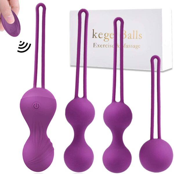 vaginal exercise dumbbells, private parts contraction, postpartum women's private parts maintenance, Kegel balls four-piece set, vibrating egg