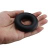 Men's liquid silicone condom with locking and delaying ring, reusable, adult sex toy, one-piece wholesale available