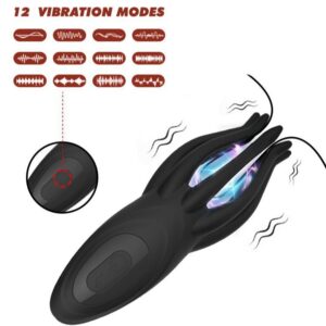 Electric glans training device, male sex toy, vibrator, penis massage device, masturbation device, adult airplane cup