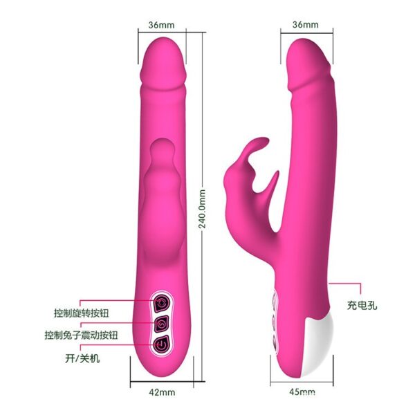 Yanai Y.LOVE Alvin Multi-rotation Mode Female Masturbator Clitoral Adult Sex Toy