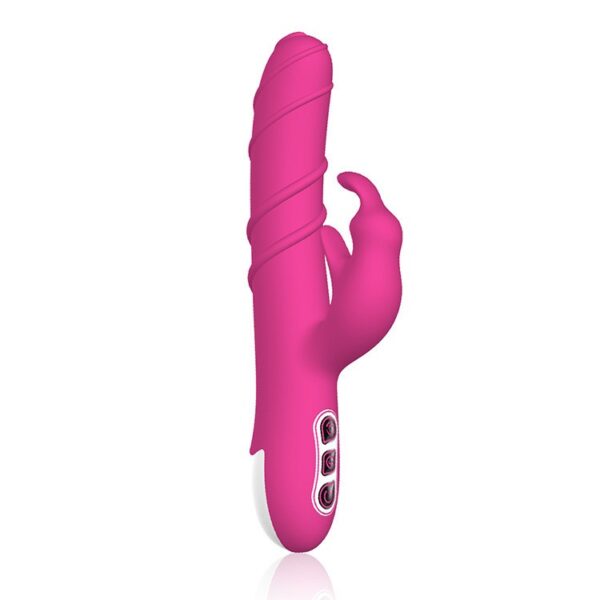 Yanai Y.LOVE Kalifa threaded silicone vibrator, Jade Rabbit clitoral adult product, sex toy dropshipping