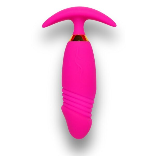 Female remote-controlled small anal plug for G-spot self-stimulation, intelligent APP, rear anal play, adult sex toy