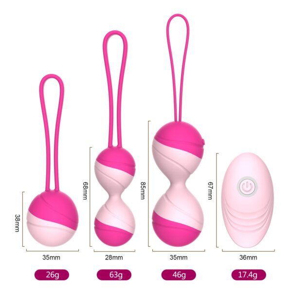 Yanai Y.LOVE Kegel Ball Exercise and Massage 2-in-1 Adult Sex Toy for Postpartum Women