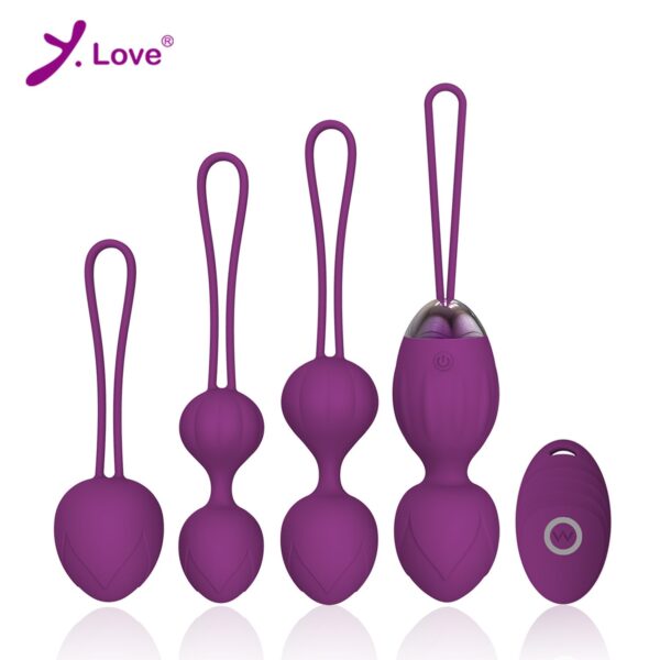 Yanai Y.LOVE Kegel Ball Exercise and Massage 2-in-1 Vaginal Exercise Sex Toy Drop Shipping