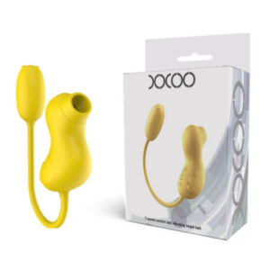 "Upgraded version of the duck-shaped suction cup with a tail, vibrating bullet for female orgasm, adult sex toy"