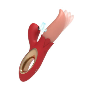Multi-frequency tongue licking, high-frequency licking and suction, optional silicone vibrator, female masturbation device, sex toy