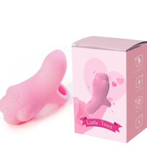 Cat paw vibrating finger sleeve touch sensor switch female orgasm toy adult sex toy